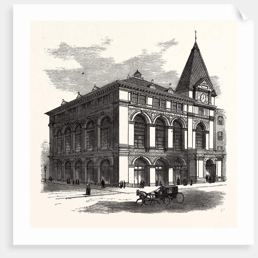New Building of the Long Island Historical Society at Brooklyn by Anonymous