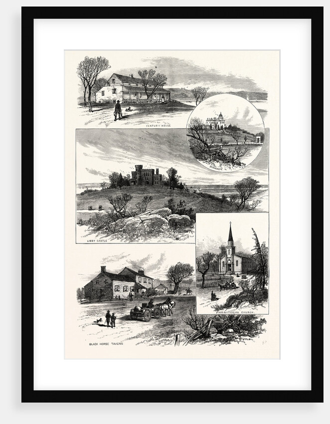 New York: Picturesque Views at Inwood, the Proposed Site of the World's Fair of 1883 by Anonymous