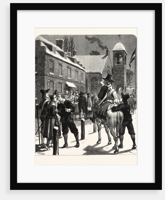 New Year's Calls in the Days of Peter Stuyvesant, Governor of New Amsterdam (New York) by Anonymous