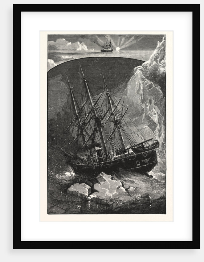 In Search of the North Pole: The Exploring Steam Yacht Jeannette in the Ice Floes of the Arctic Ocean by Anonymous