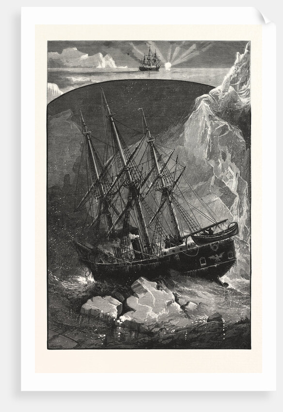 In Search of the North Pole: The Exploring Steam Yacht Jeannette in the Ice Floes of the Arctic Ocean by Anonymous