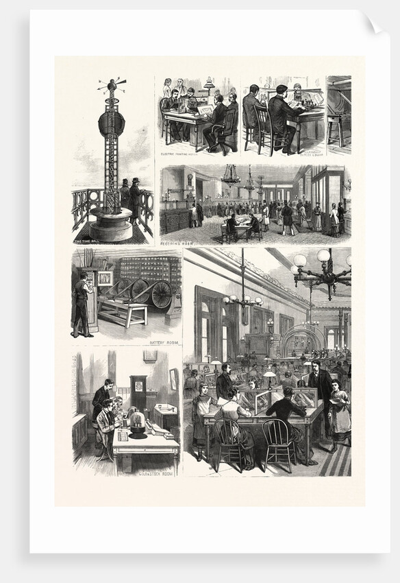 New York: The Great Home of the Telegraph in America, the Western Union Telegraph Company by Anonymous