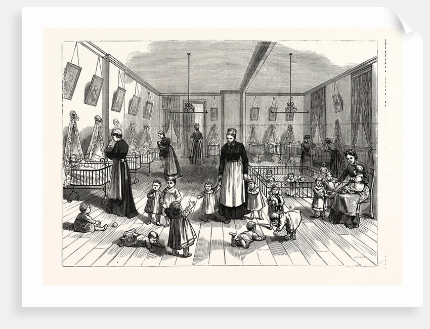 The Upper Creche and Pound for Small Children, in the Fitch Creche, Buffalo, N.Y. by Anonymous