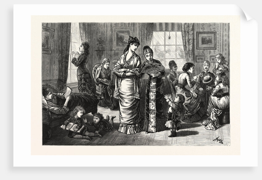 An Unavoidable Feature of Our Popular Summer Resorts, a Rainy Day in the Country by Anonymous