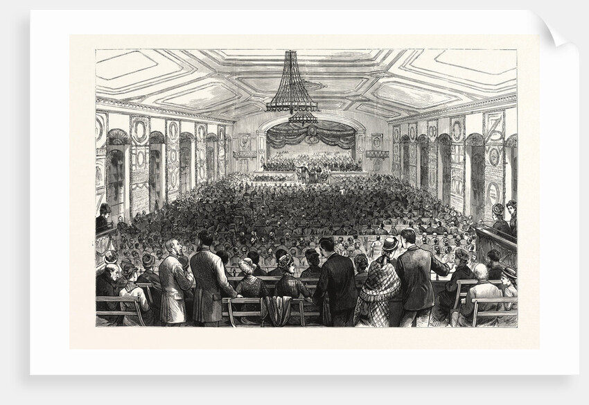 Pennsylvania: The Pan-Presbyterian Council, a Morning Session in Horticultural Hall Philadelphia by Anonymous
