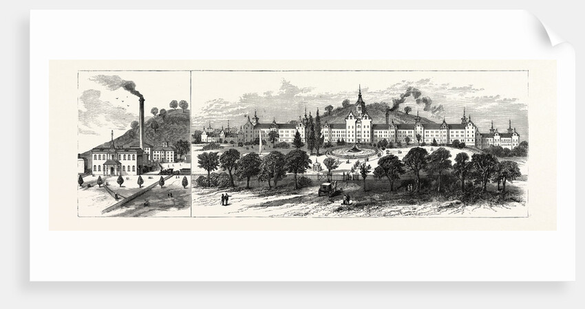 West Virginia: New State Hospital for the Insane at Weston by Anonymous