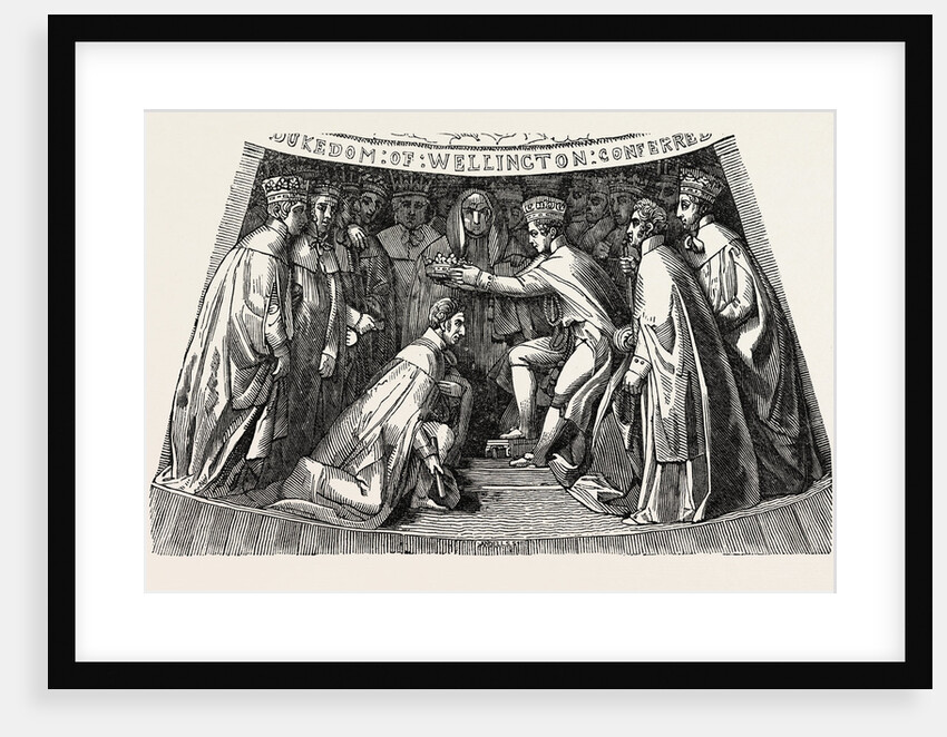 The Tenth Compartment of the Wellington Shield by Anonymous