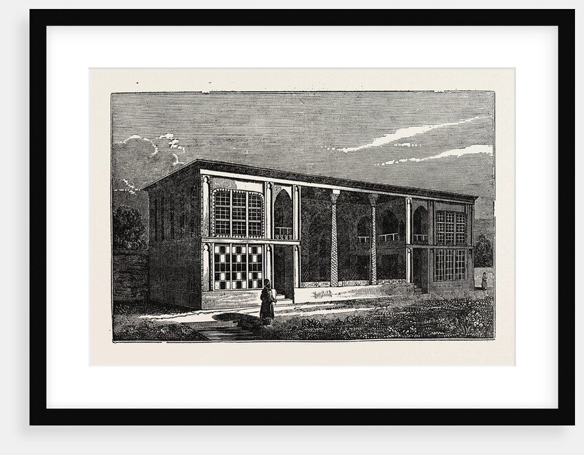 Front View of a Palace at Isfahan by Anonymous