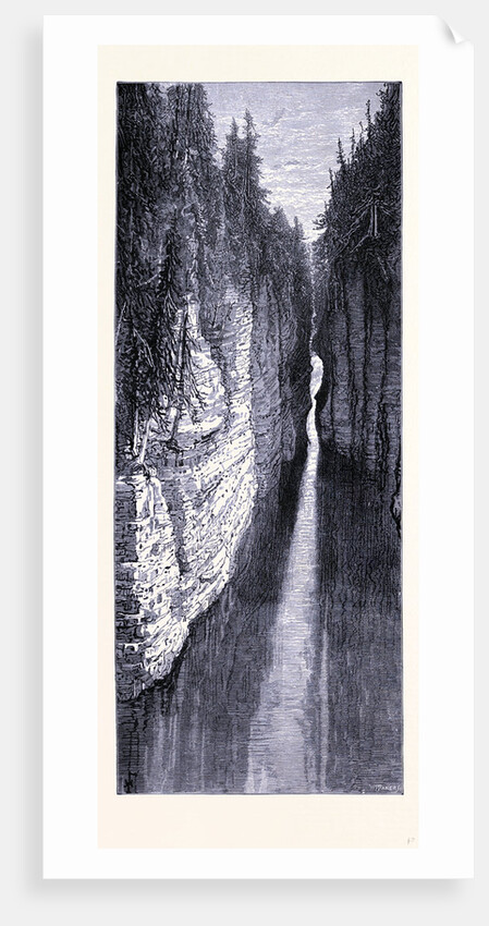 Ausable Chasm New York by Anonymous