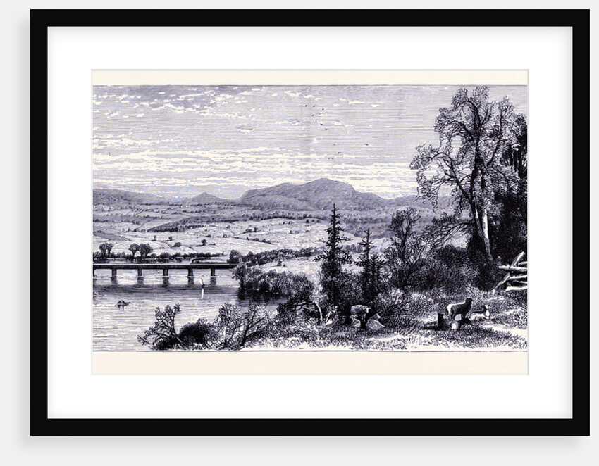 The Valley of Connecticut Seen from Rocky Mountain by Anonymous