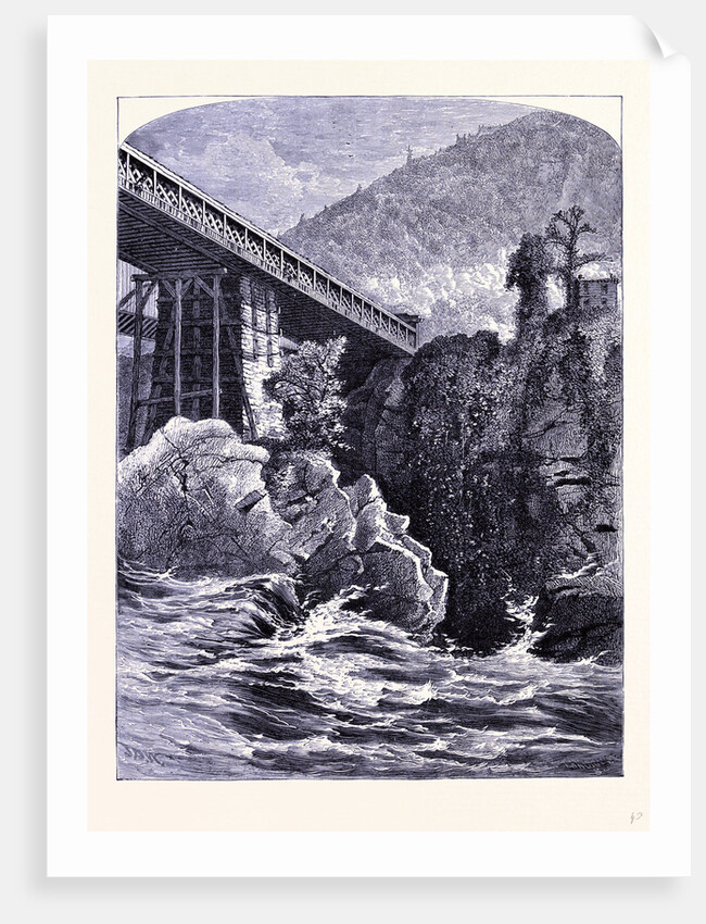 Bellow Waterfall by Anonymous