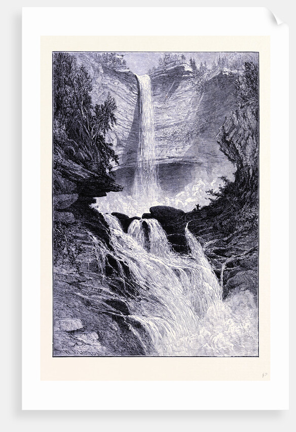 The Waterfall of Catskills by Anonymous