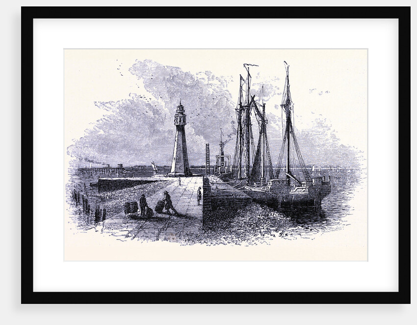 A Lighthouse at Buffalo by Anonymous