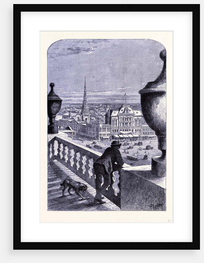 Detroit Seen from the Town Hall by Anonymous