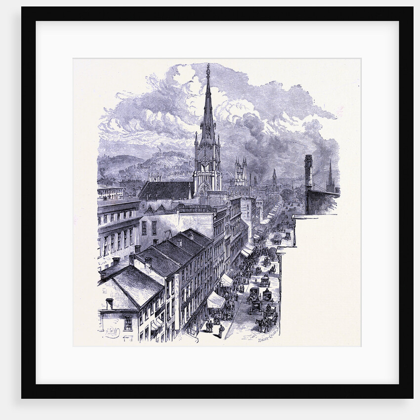 Fourth Street in Cincinnati by Anonymous