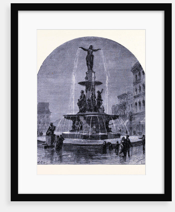 The Tyler Davidson Fountain by Anonymous