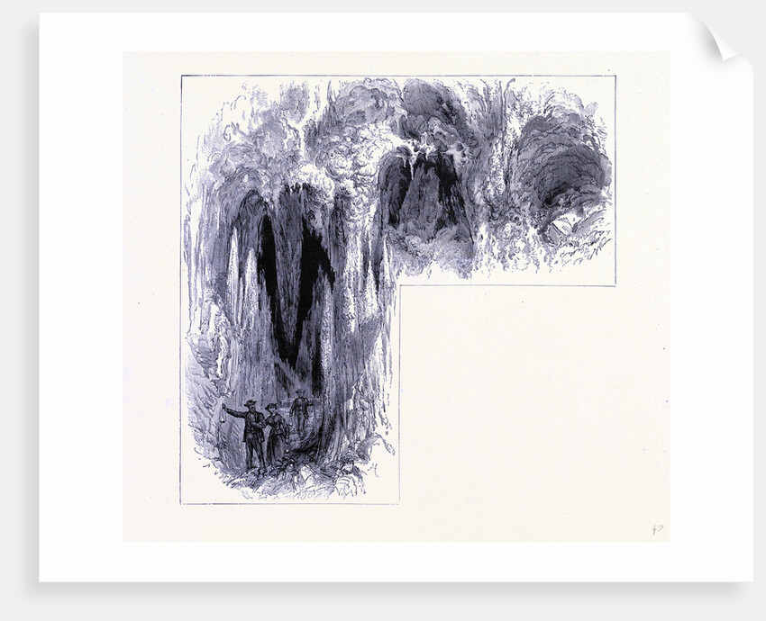 The Mammoth Cave in Kentucky by Anonymous