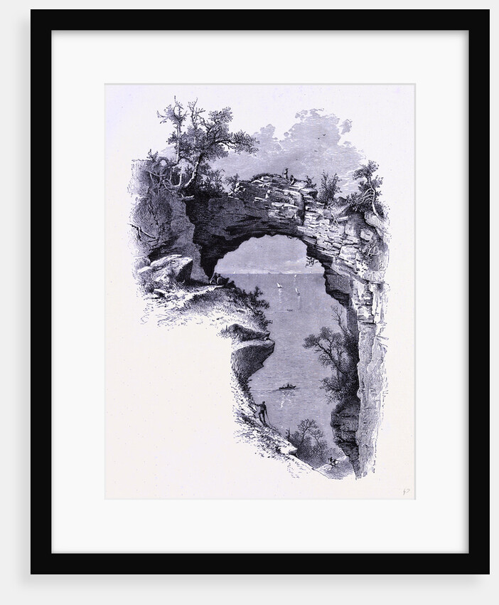 The Arch Rock on Mackinac Island by Anonymous