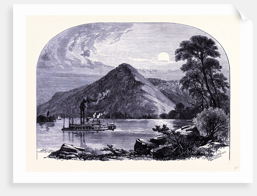 Queens Bluft Near Trempealeau by Anonymous