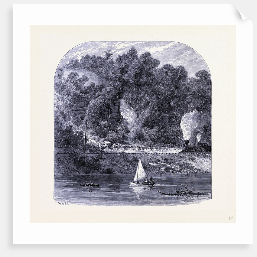 Limestone Rocks Near St. Paul by Anonymous