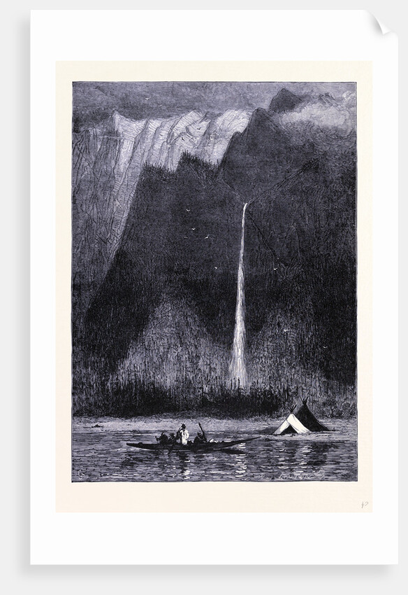 The Waterfall of Multanowa by Anonymous