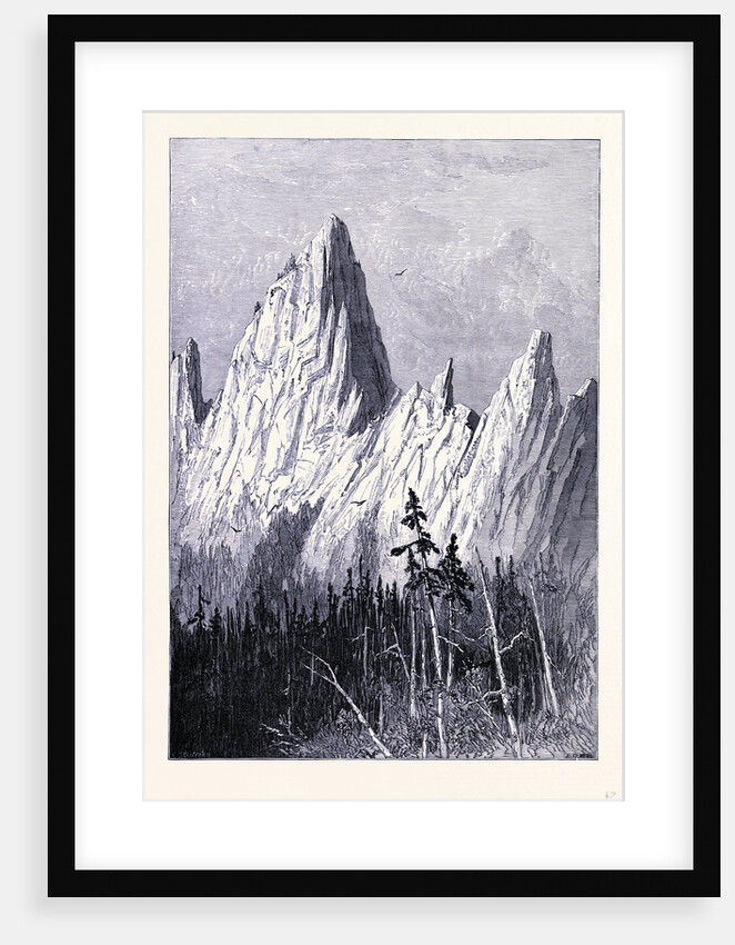 Castellated Rock by Anonymous