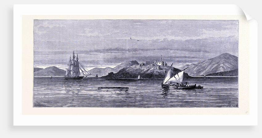 Alcatraz Island by Anonymous