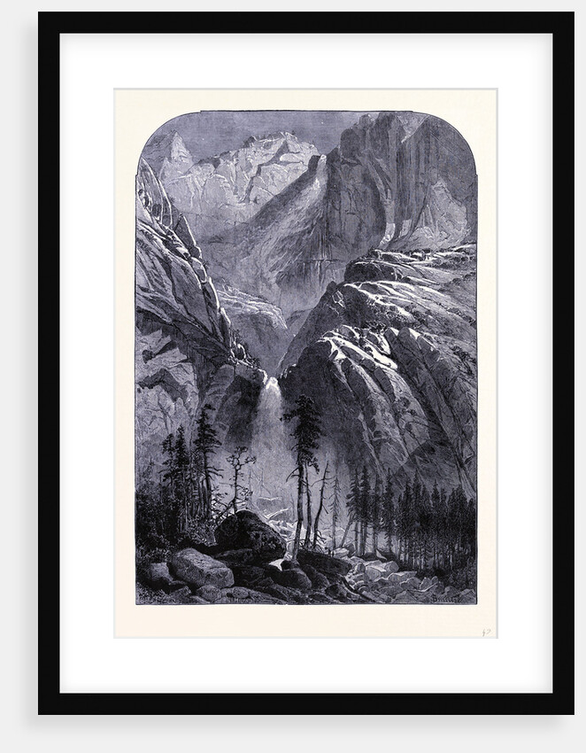 Yosemite Falls by Anonymous