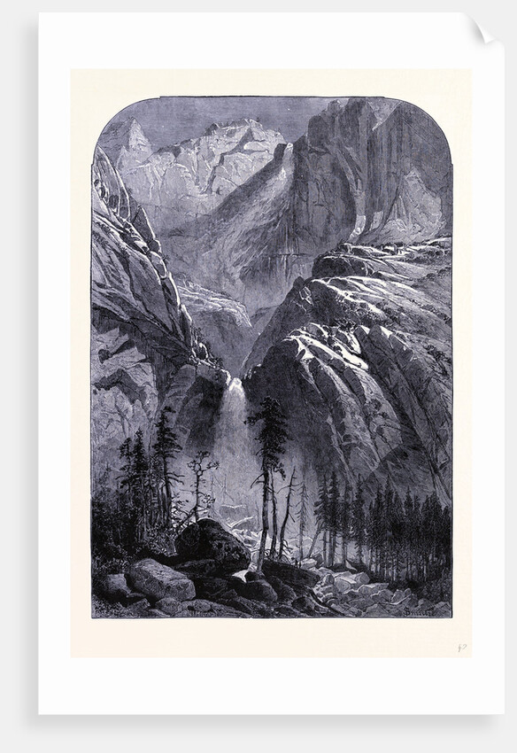 Yosemite Falls by Anonymous