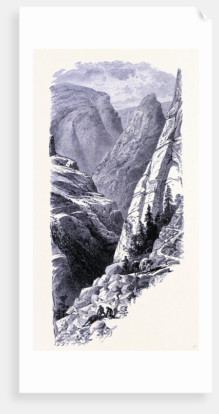 Yosemite National Park the Merced Chasm by Anonymous