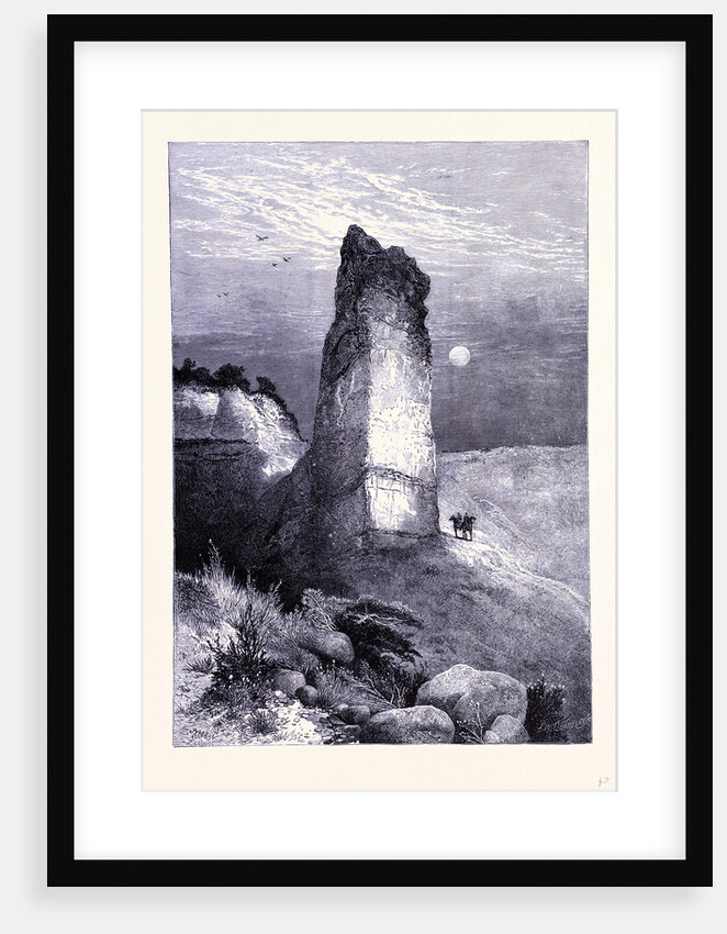 Monument Rock by Anonymous