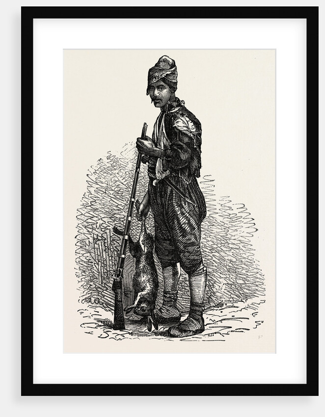 Kurdish Hunter by Anonymous