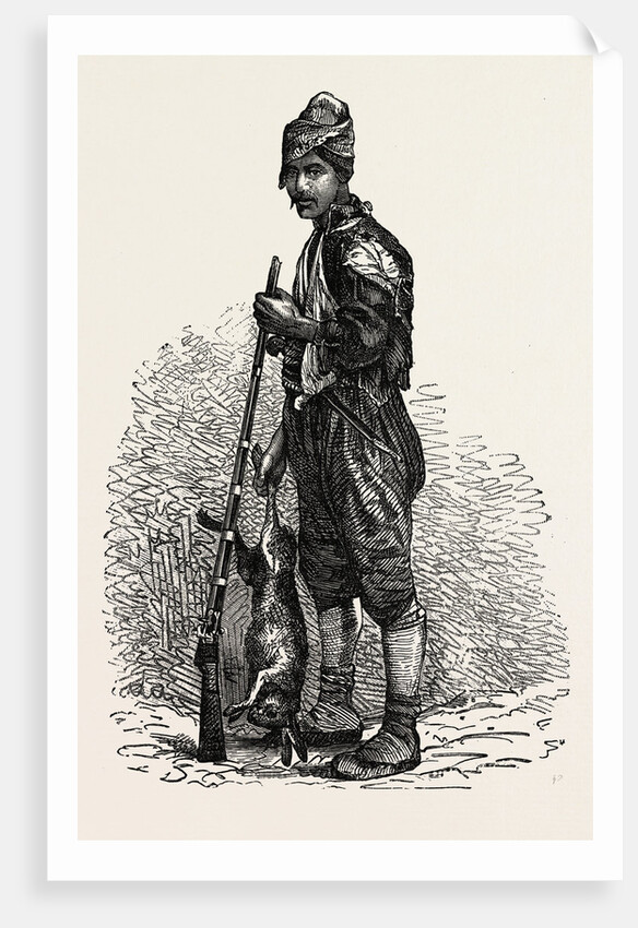 Kurdish Hunter by Anonymous