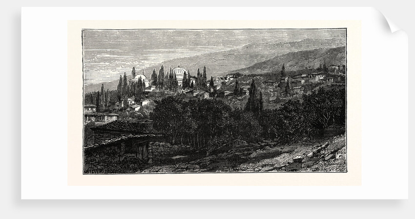View Of Brousa, Asia Minor by Anonymous