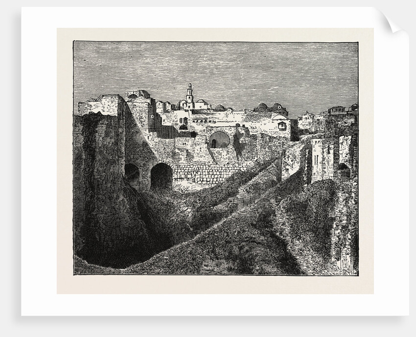 View Of The Southern Ramparts Of Jerusalem by Anonymous