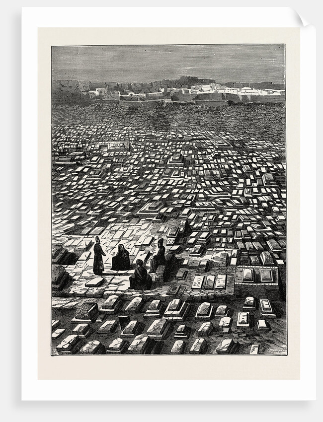 The Cemetery At Mecca by Anonymous