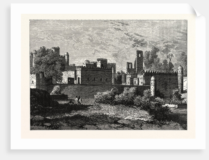 The Royal Palace At Gondar, The Ancient Capital Of Abyssinia by Anonymous