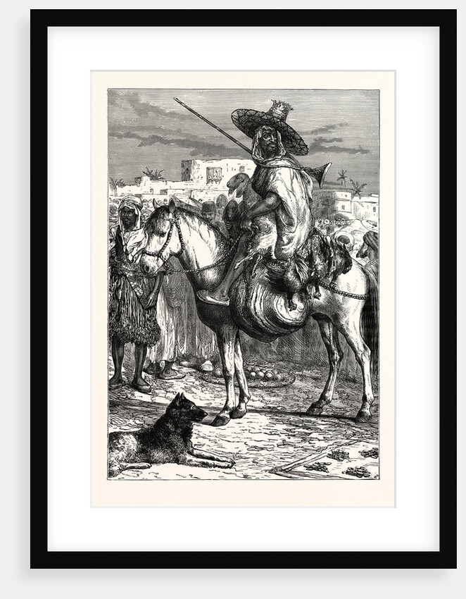 An Arab Merchant At Tlemcen, Algeria by Anonymous