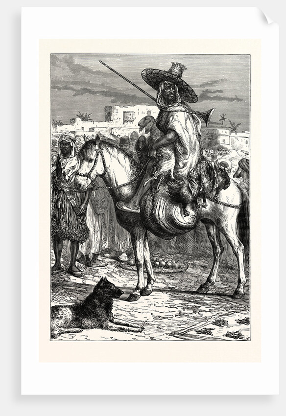 An Arab Merchant At Tlemcen, Algeria by Anonymous