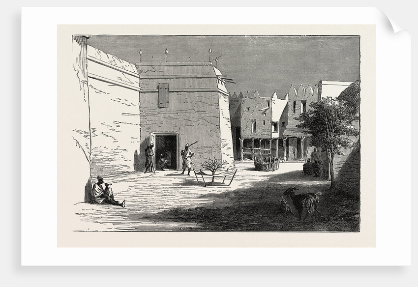 The Palace At Sego by Anonymous