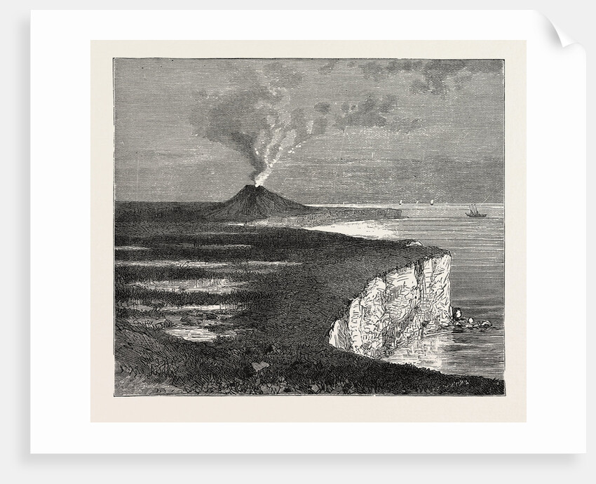 Volcano In Amsterdam Isle by Anonymous