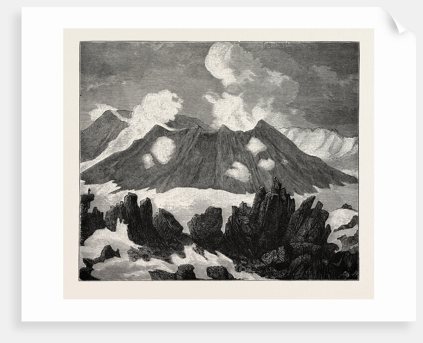 The Crater Of Mount Hekla, Iceland by Anonymous