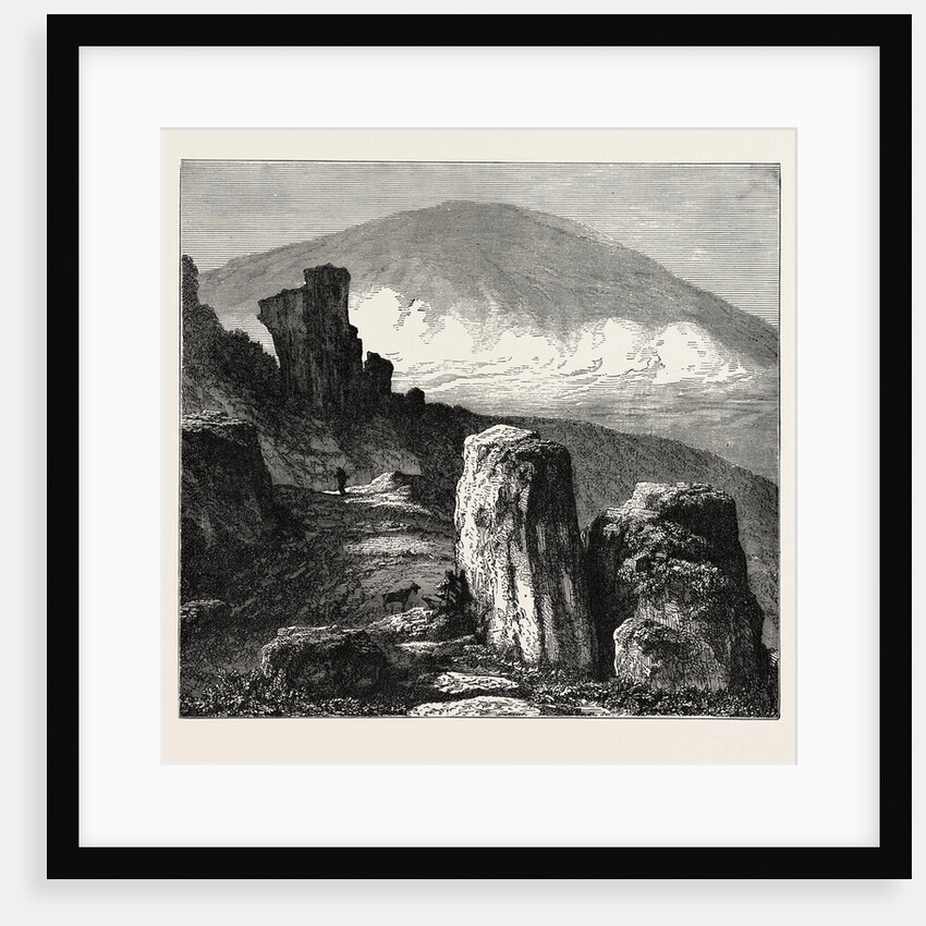 View Of The Brocken, In The Harz Mountains, Germany by Anonymous