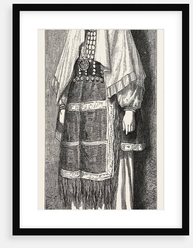 Traditional Slavonic Dress by Anonymous