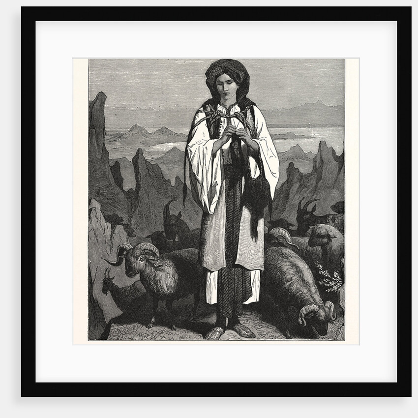Albanian Shepherdess, Albania by Anonymous