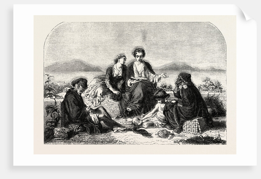 Graziella, painting by Mr by Anonymous