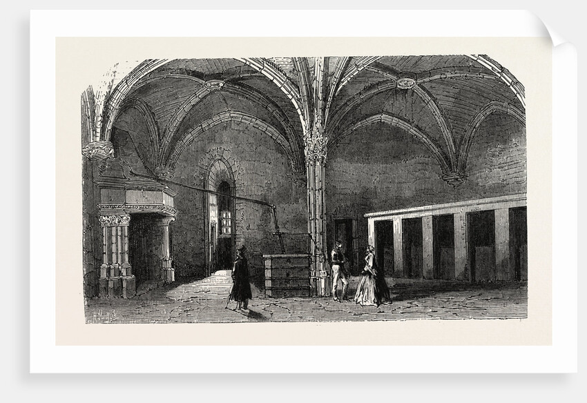 Dungeon of Vincennes: Hall of cardinals by Anonymous