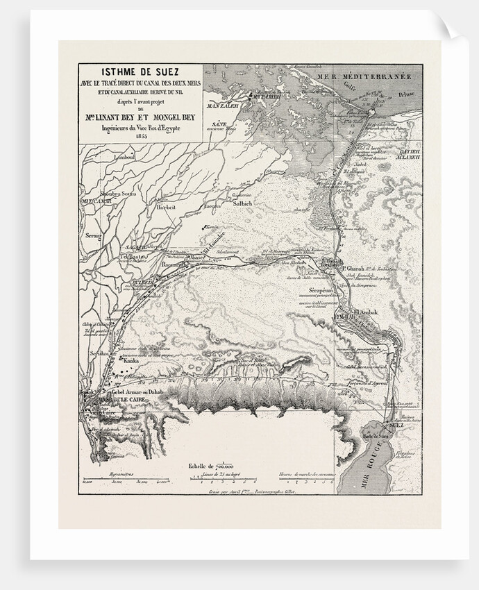 ISTHMUS SUEZ, Egypt by Anonymous