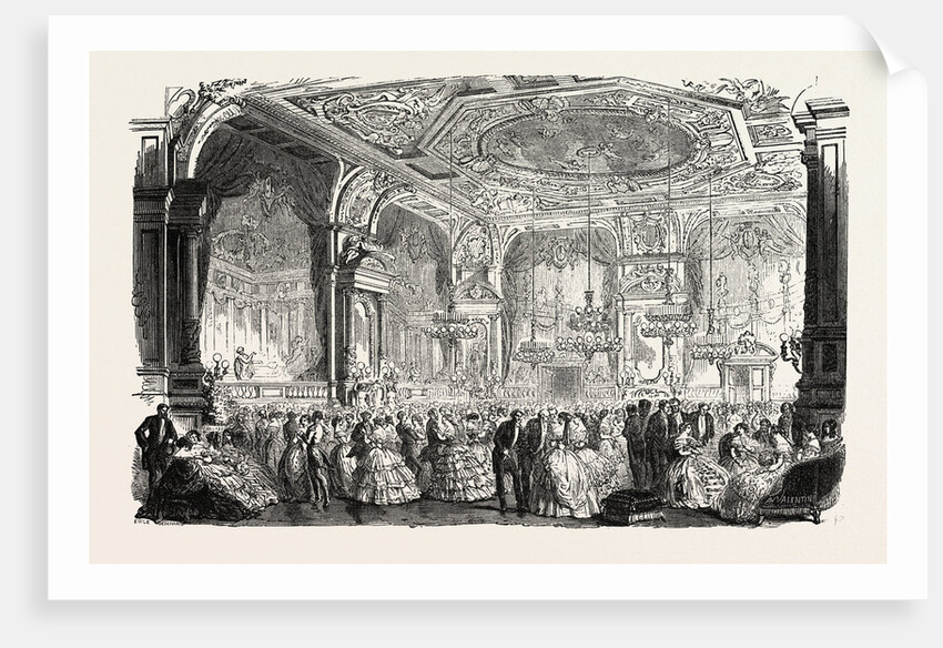 Palace of Versailles: The new dances and concerts hall by Anonymous