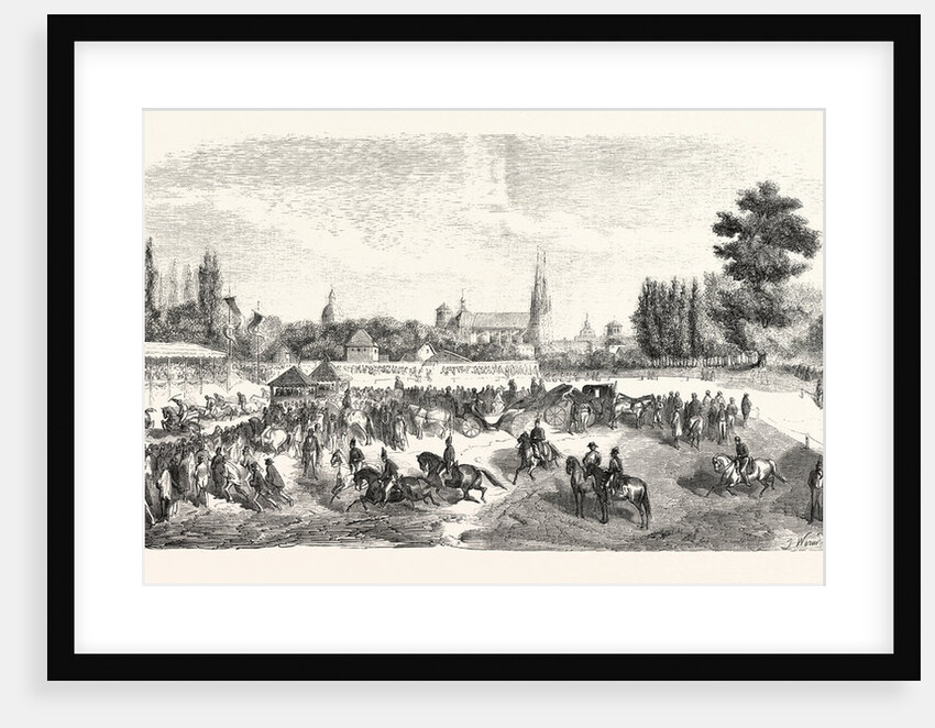 The Racecourse of Chalons-Sur-Marne, France by Anonymous